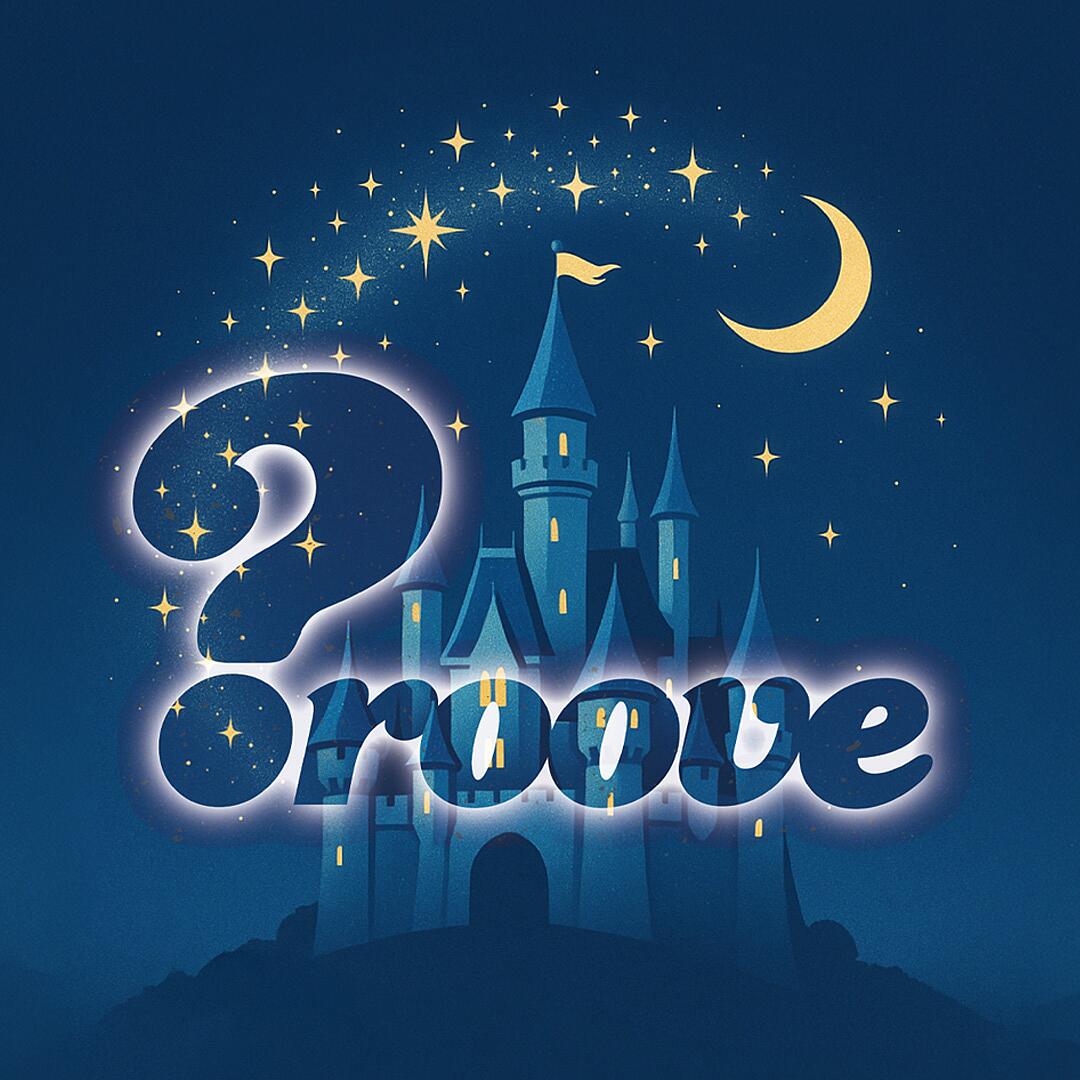 groove quiz, märchenschloss mit mond, sternen und fragezeichen