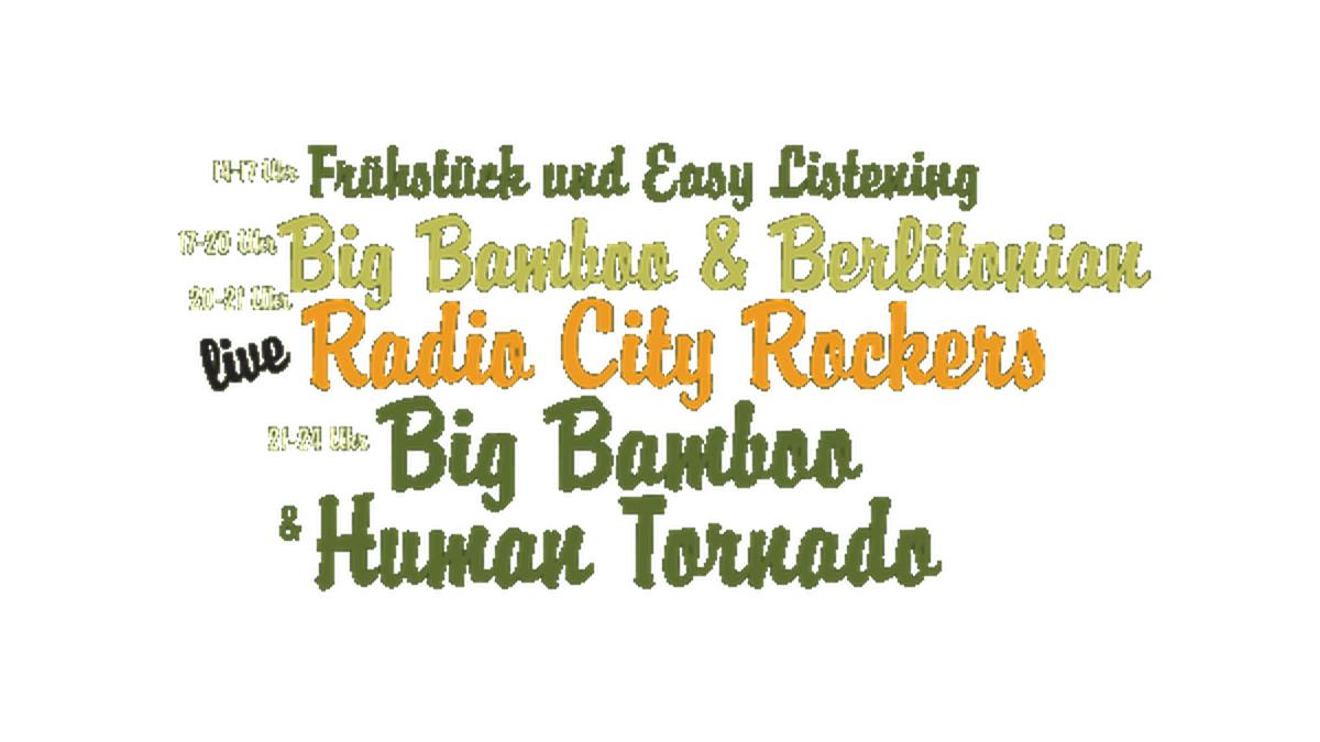 BRN - Reggae Garden
im Hofe der GrooveStation