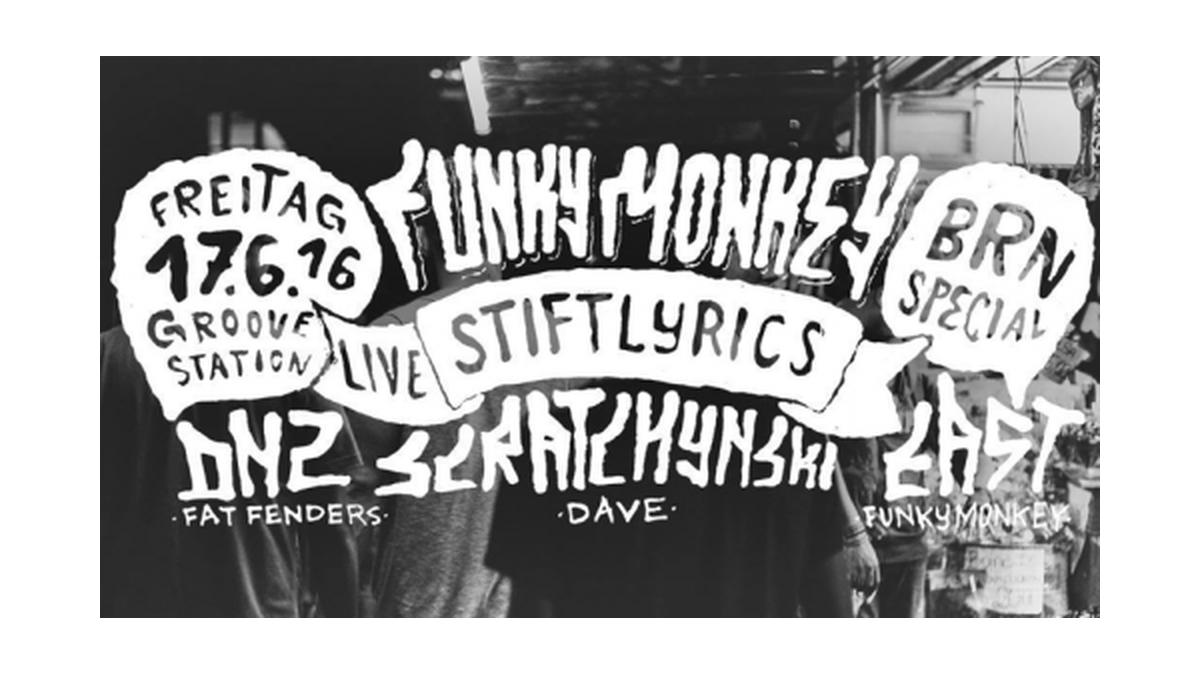 Funky Monkey spezialé /w Stiftlyrics
