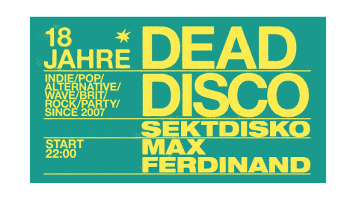 18 Jahre DEAD DISCO